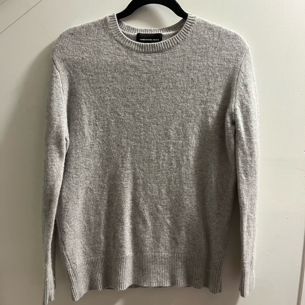 Something Navy Cashmere/Silk Sweater